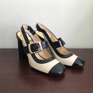 Marc by Marc Jacobs | Colorblock Slingback Pumps